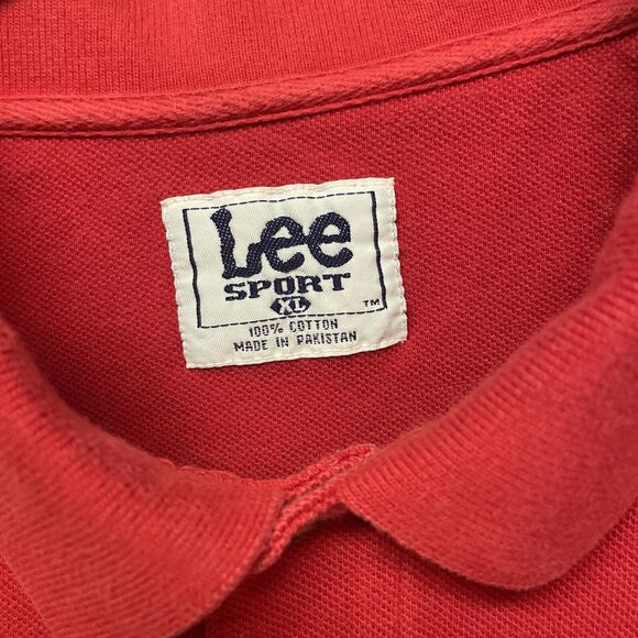 Lee Sport Polo Shirt Mens XL KC CHIEFS  NFL Embroidered Polo - Picture 5 of 5